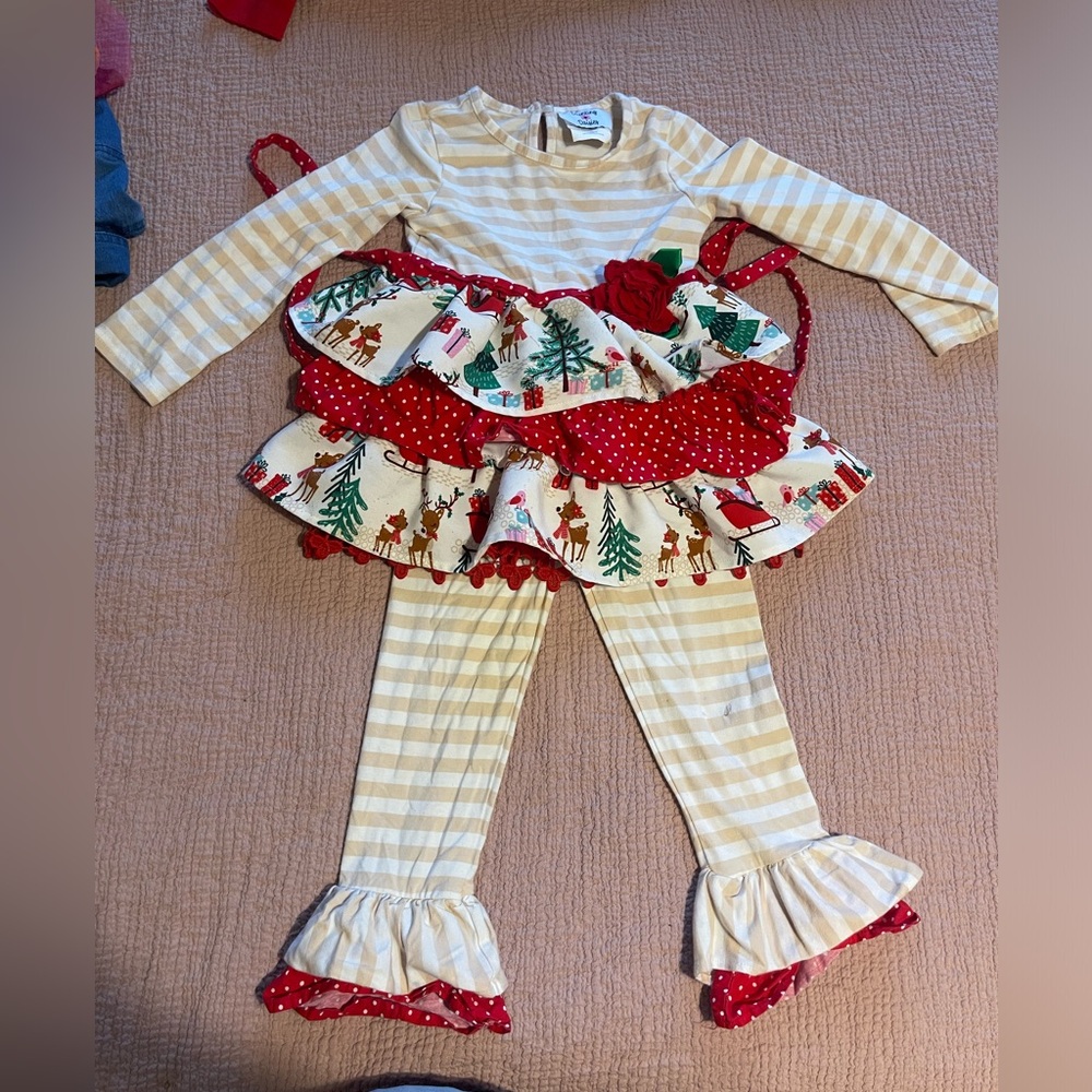 Girls Christmas outfit